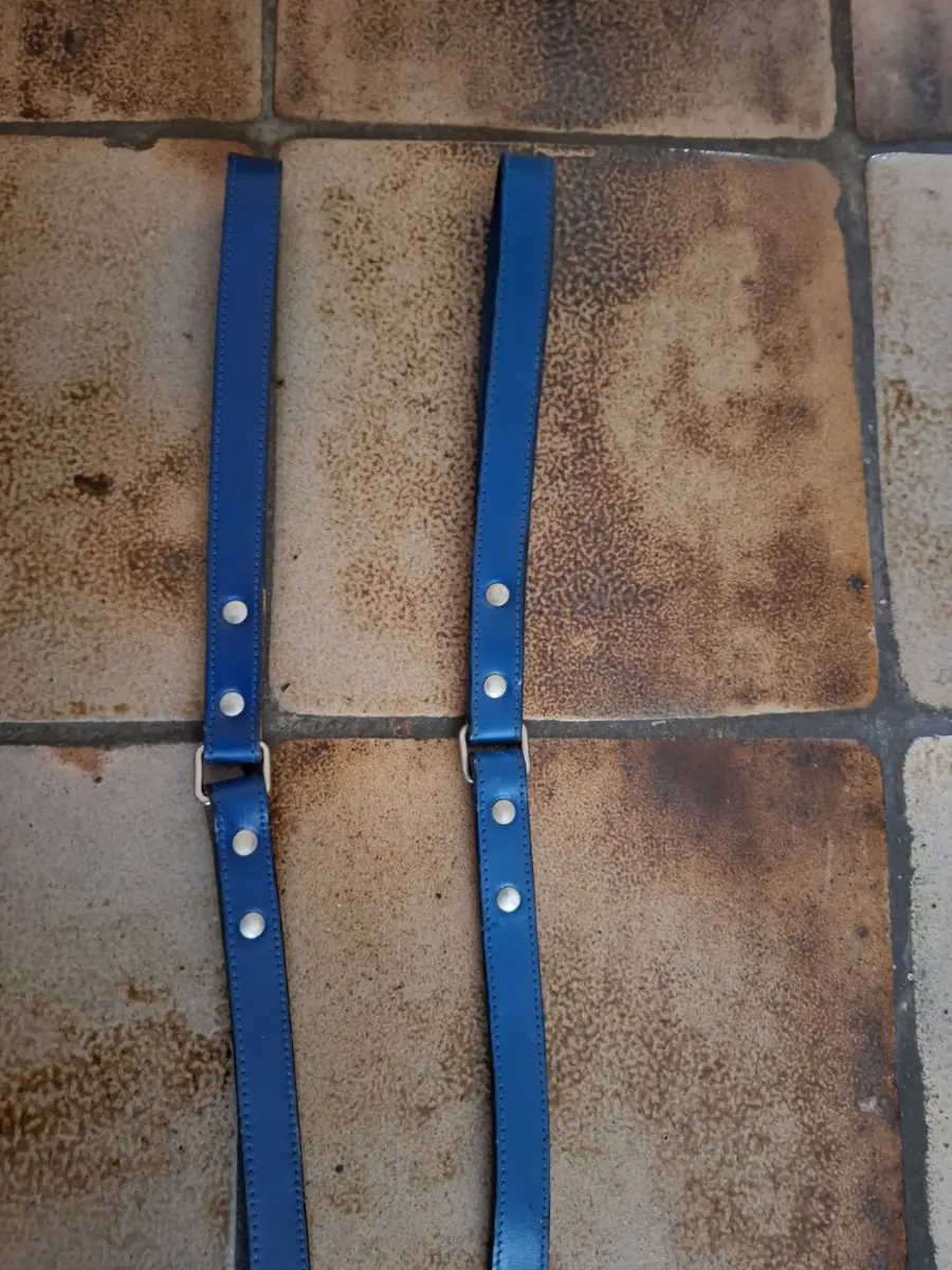 Hunter Lijn Milano 1m 18mm - XL - Blauw