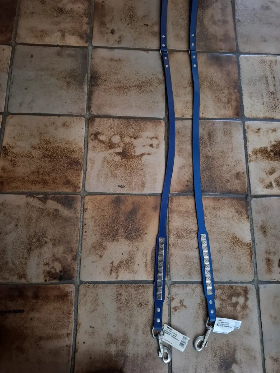 Hunter Lijn Milano 1m 18mm - XL - Blauw