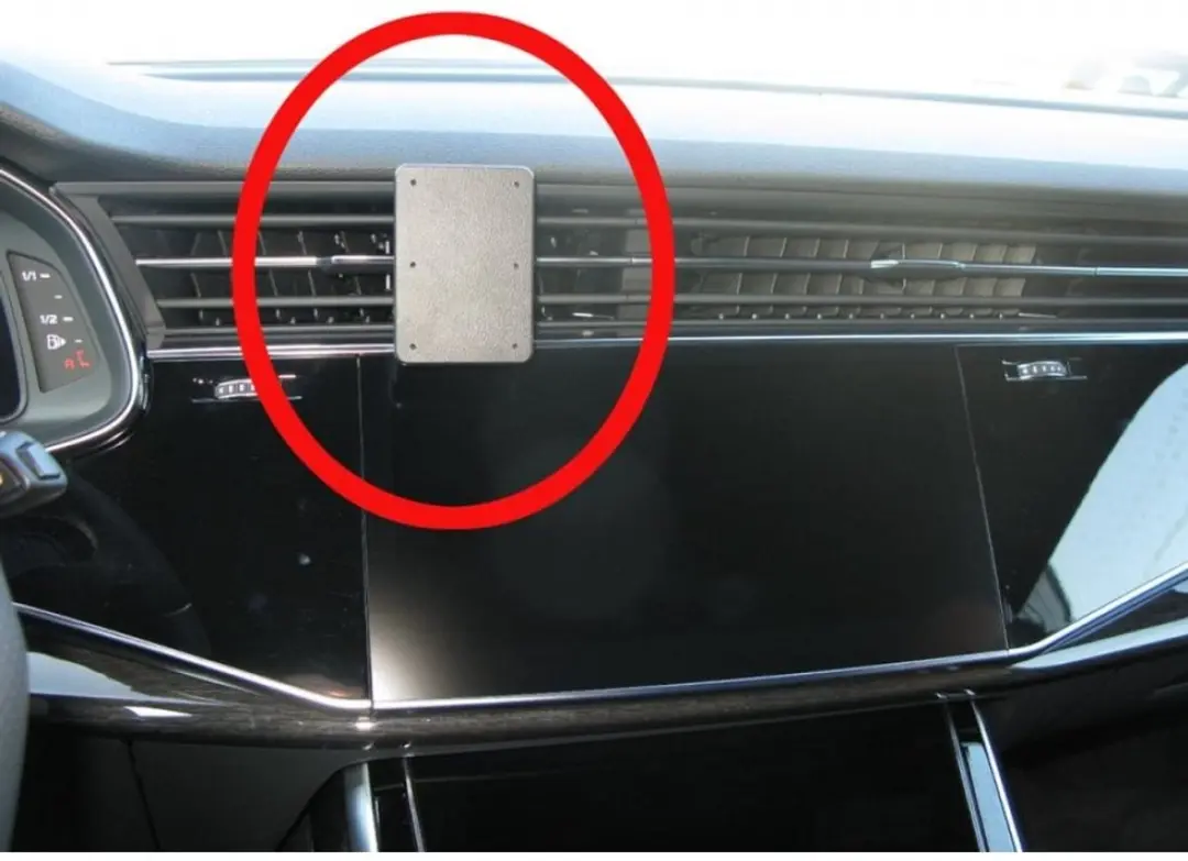 Brodit ProClip Center Mount Houder - Audi Q7/Q8 2019-2024 - Zwart