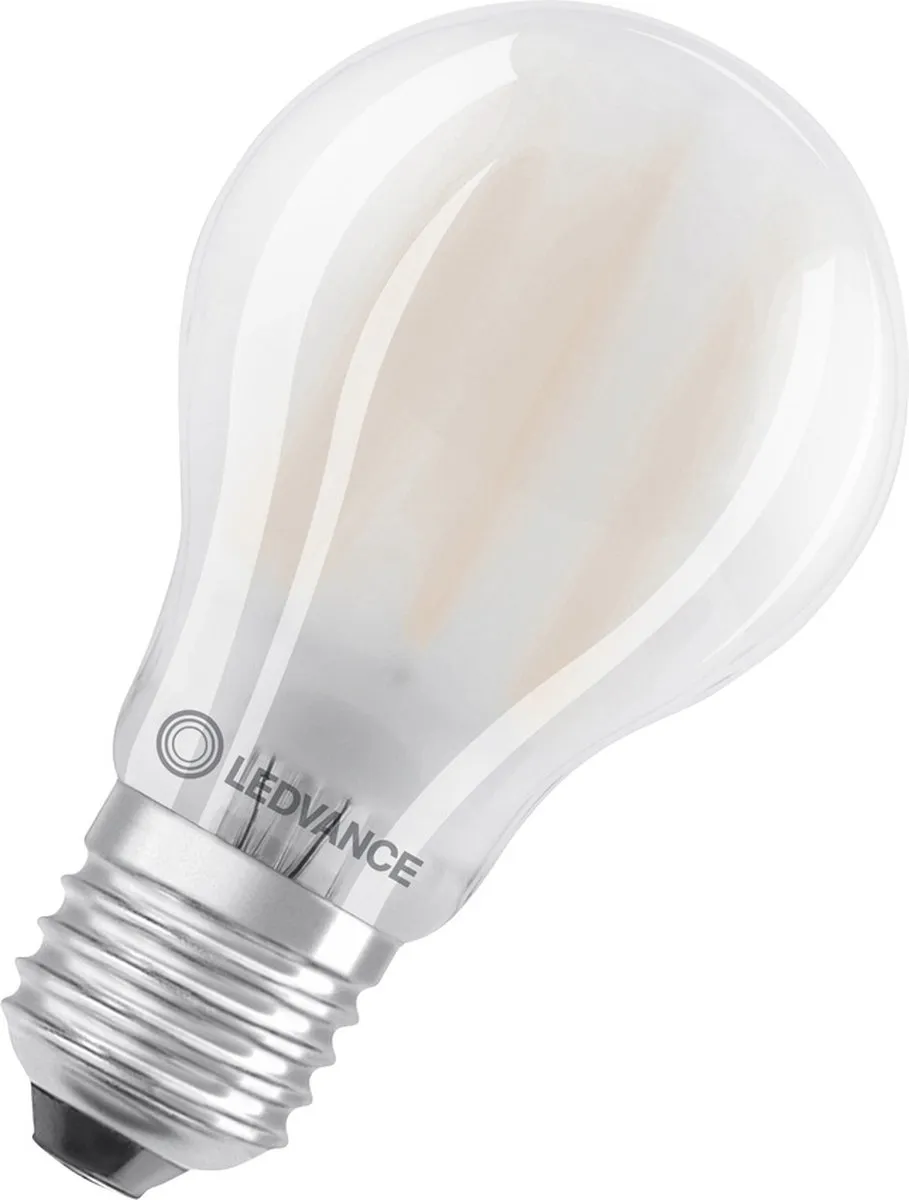 LEDVANCE Classic LED E27 Peer Filament Mat 7.5W 1055lm - Koel wit