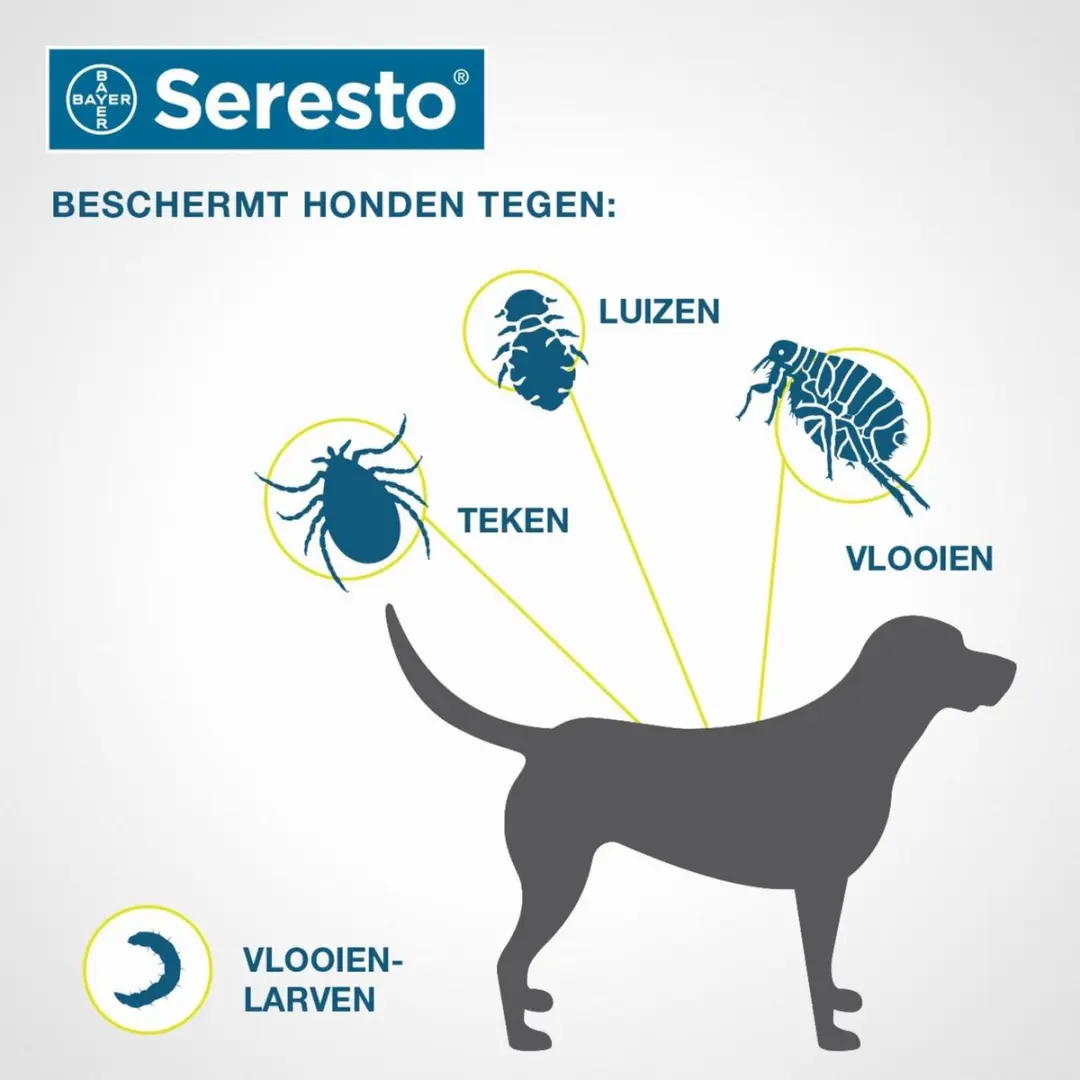 Seresto Teken- en Vlooienband Small - <8 kg