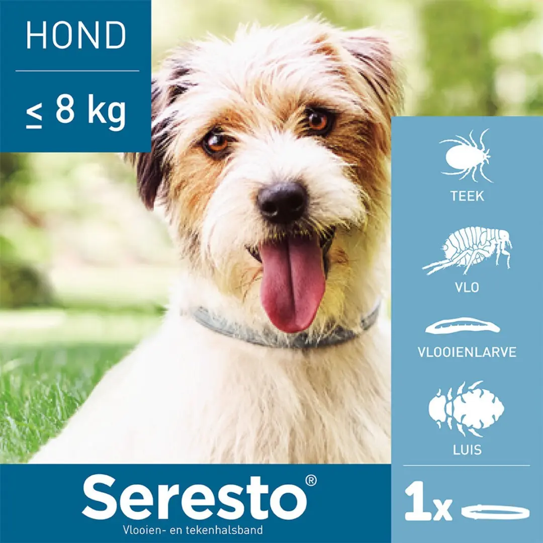 Seresto Teken- en Vlooienband Small - <8 kg - afbeelding 6 van 6