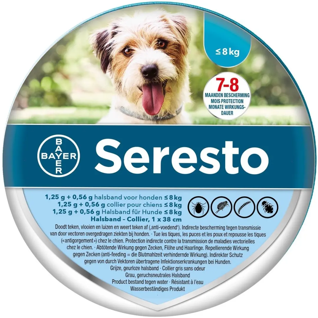 Seresto Teken- en Vlooienband Small