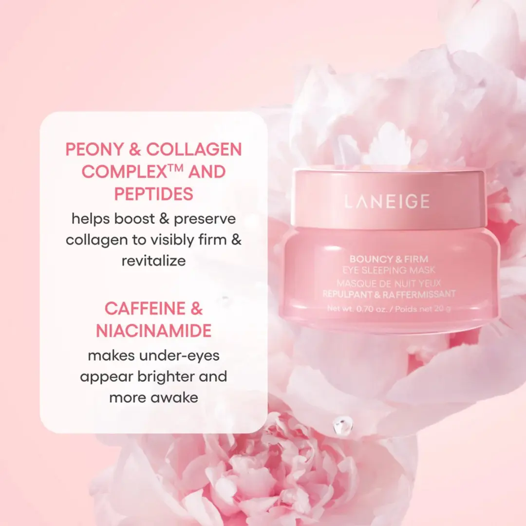 Laneige Bouncy And Firm Eye Sleeping Mask 20g