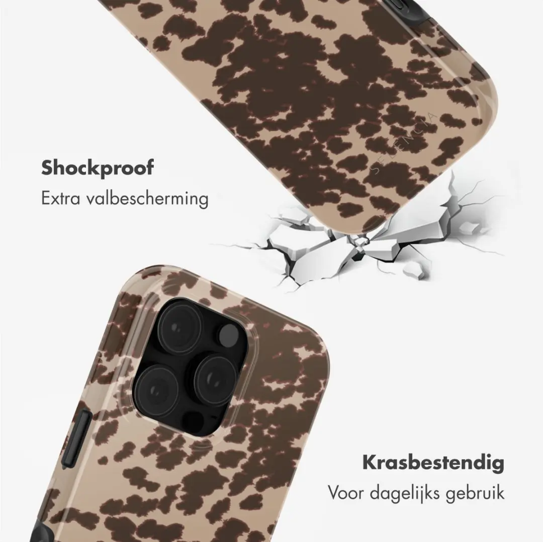 Selencia Hoesje iPhone 16 Pro Max - Country Moo'd