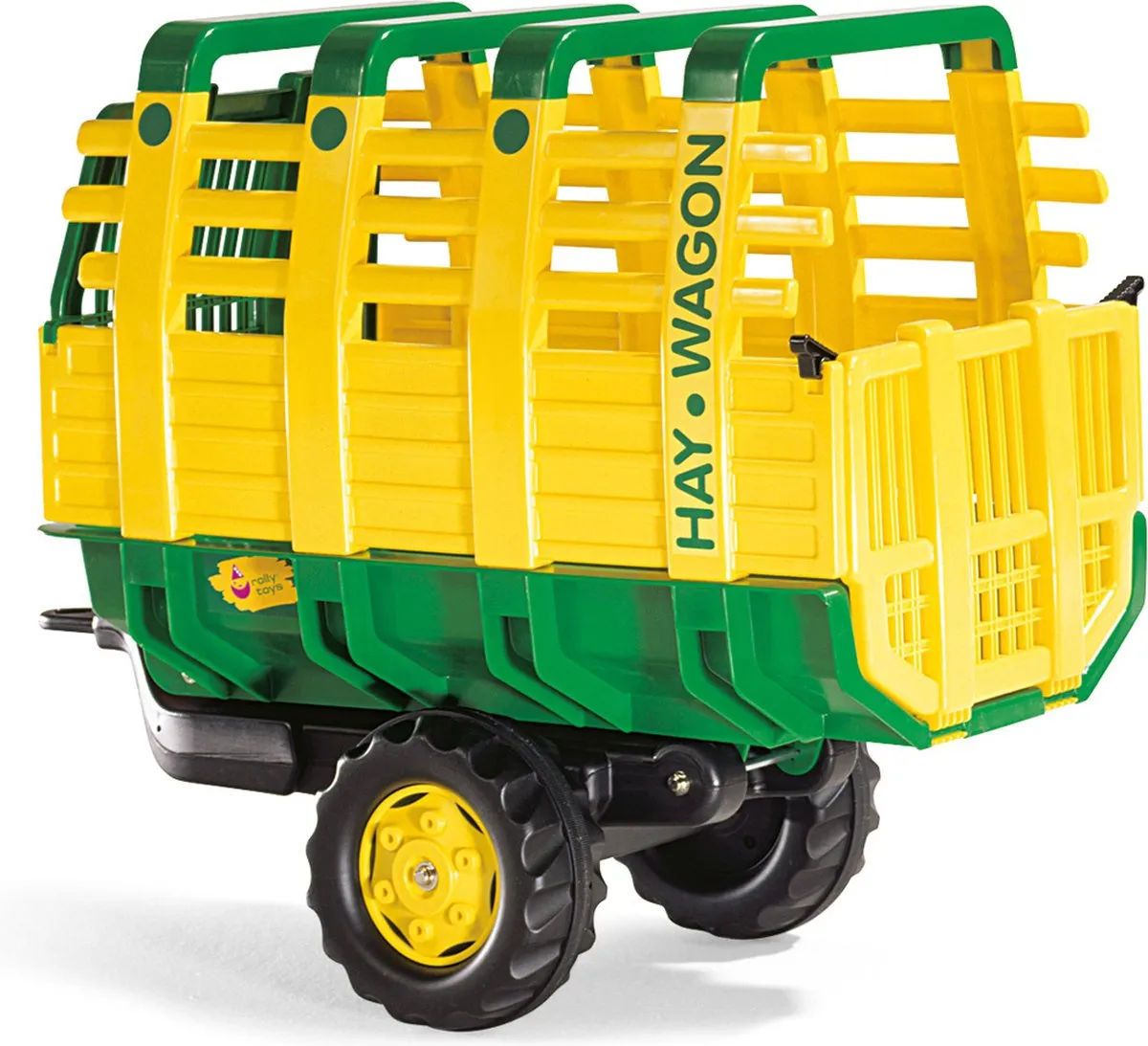 Rolly Toys Aanhanger Hooiwagen 12 298 1 - Groen/Geel
