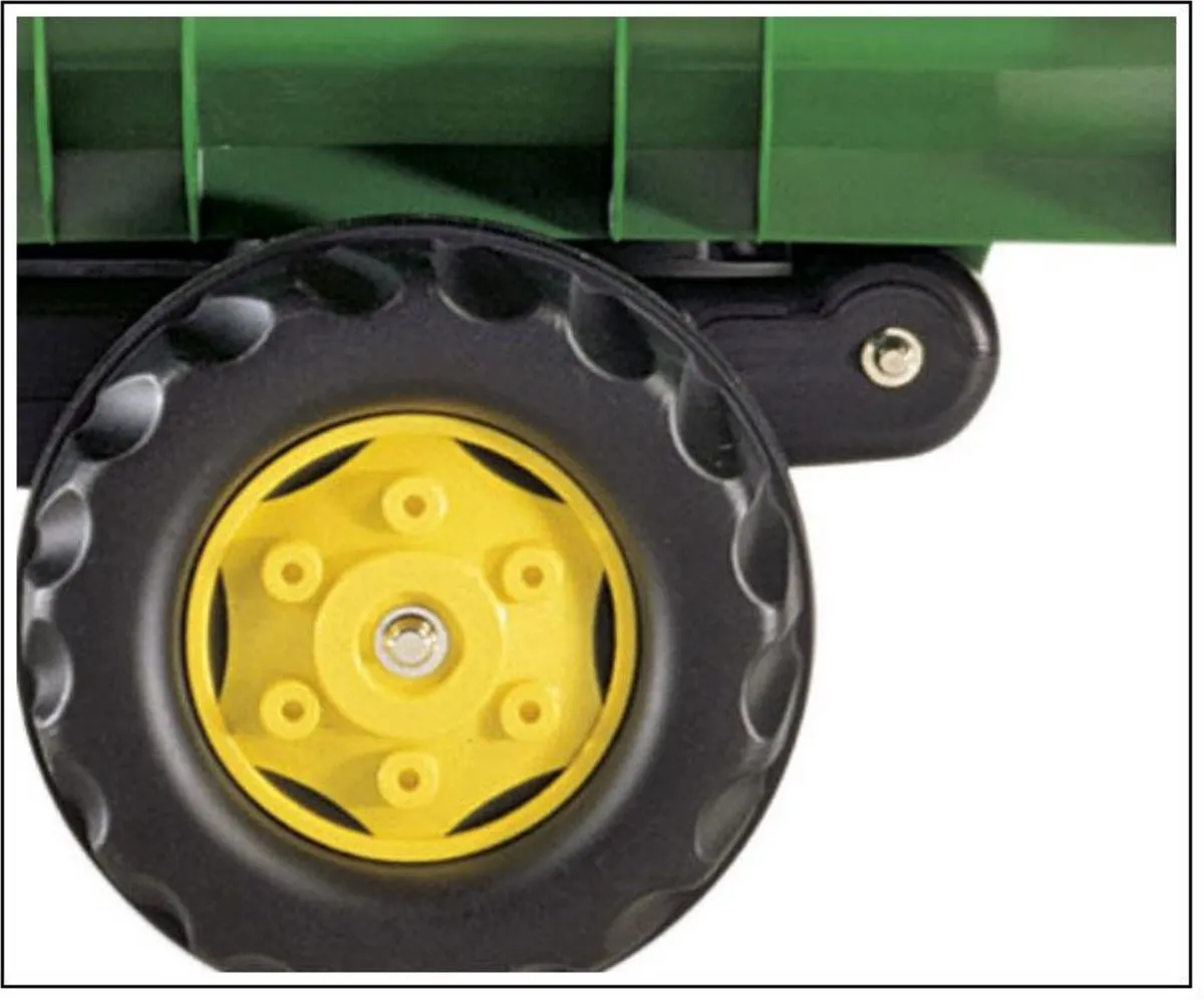 Rolly Toys Aanhanger Hooiwagen 12 298 1 - Groen/Geel