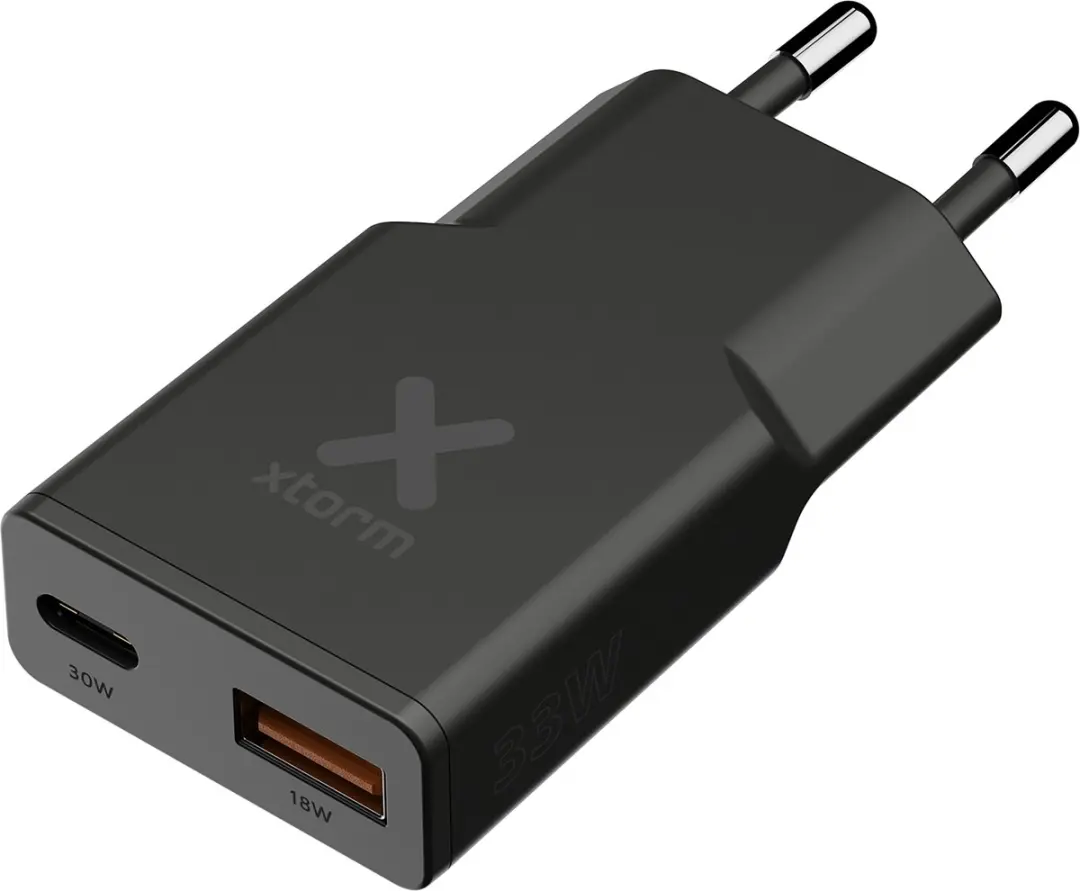 Xtorm Go2 Evolution Slimline XG2SLE0336 USB-C/USB-A Oplader 33W