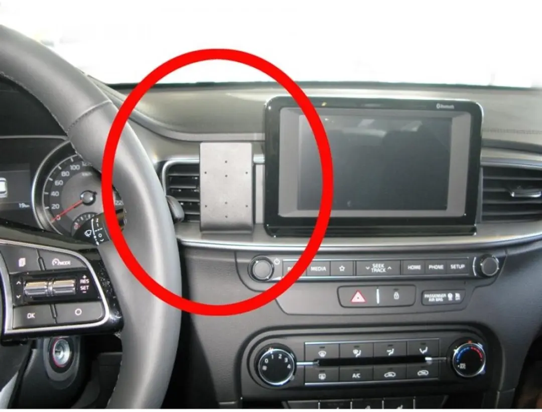 Brodit ProClip Houder Kia Cee'd/Pro Cee'd 2019-2024 Center Mount - Zwart