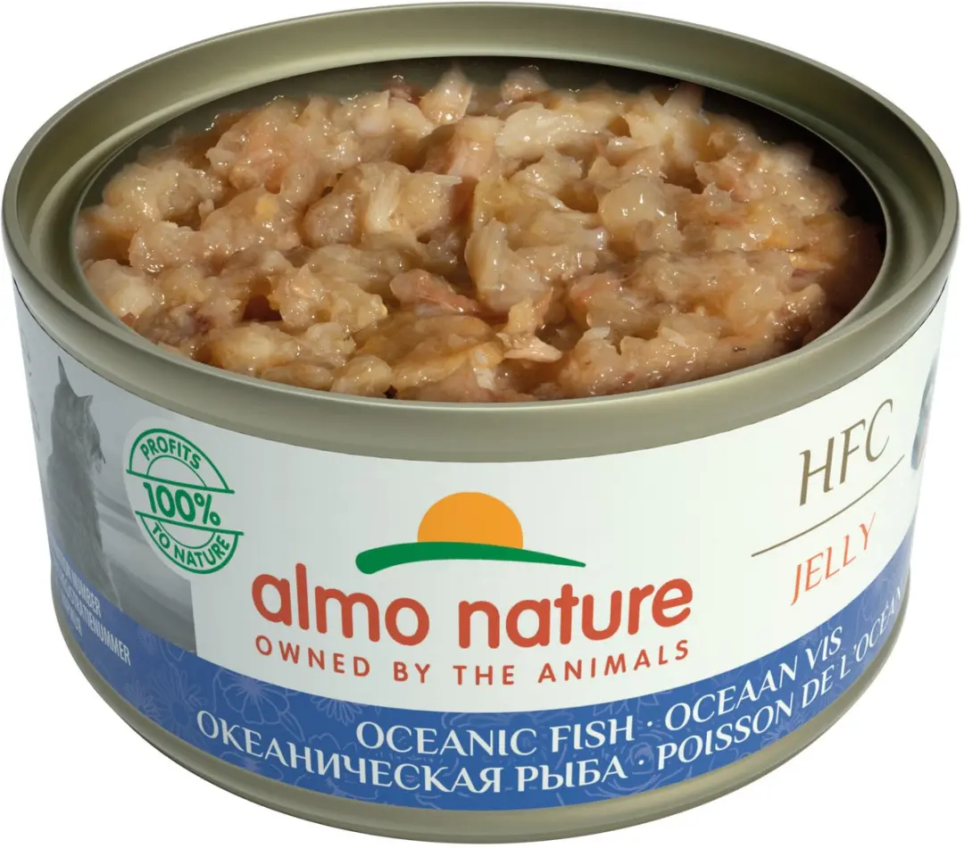 Almo Nature Cat Oceaan Vis 70g - 24 Stuks