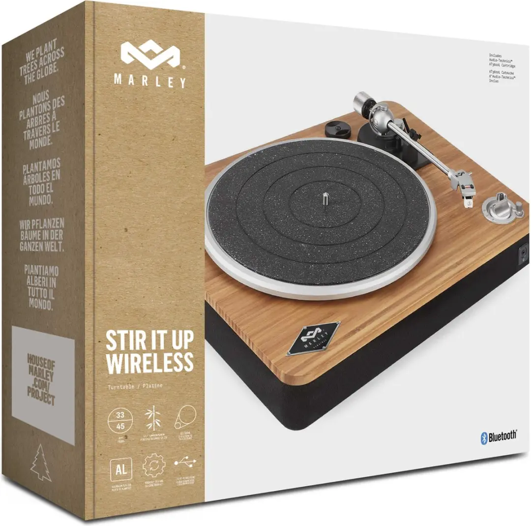 House of Marley Stir It Up Wireless Platenspeler - Bluetooth - afbeelding 6 van 6