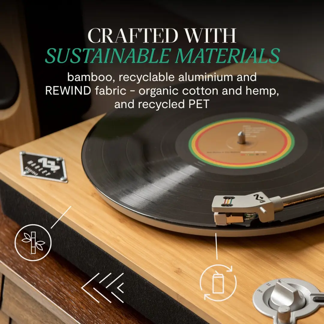 House of Marley Stir It Up Wireless Platenspeler - Bluetooth