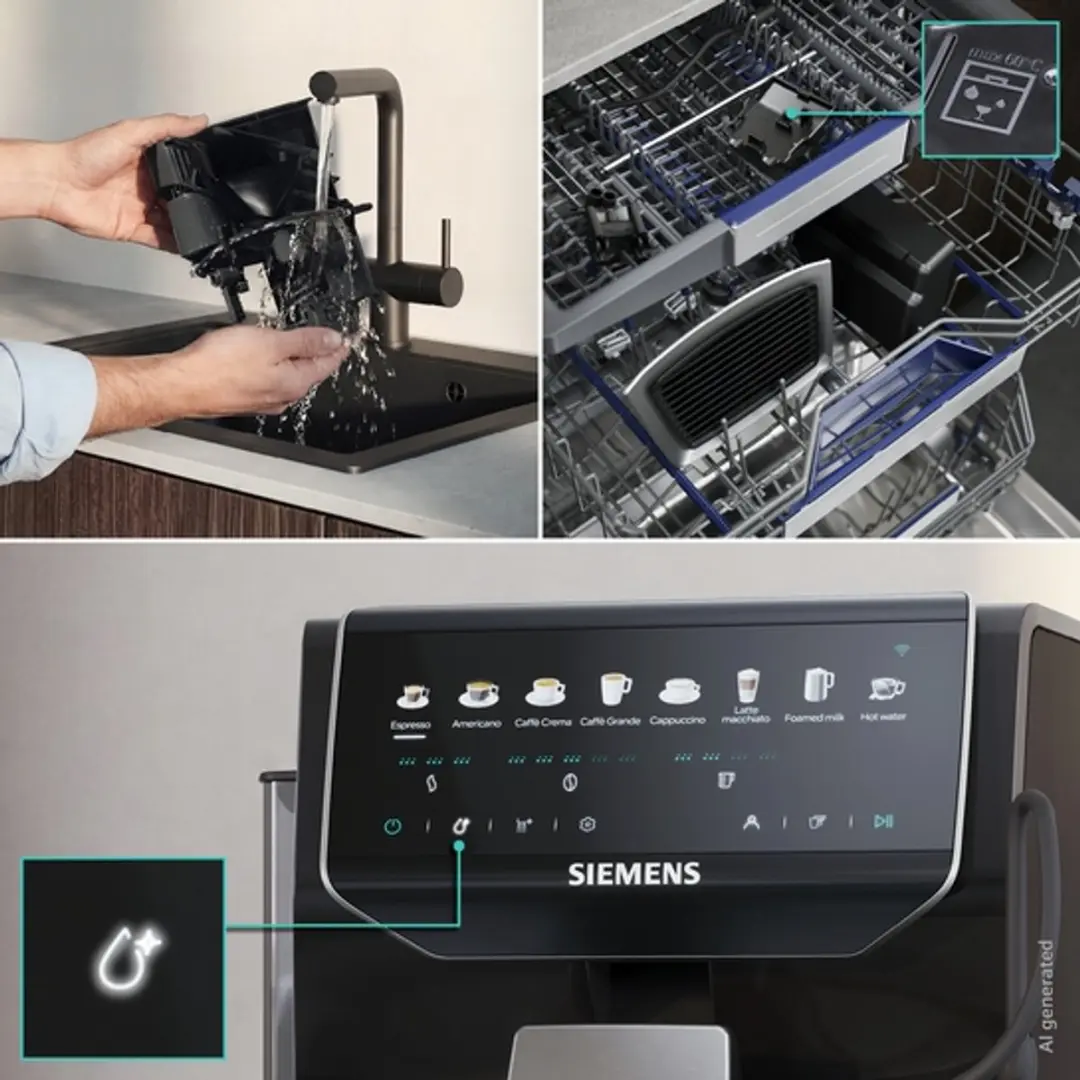 Siemens EQ500 iAroma Espresso Volautomaat TP553E07 - Zwart