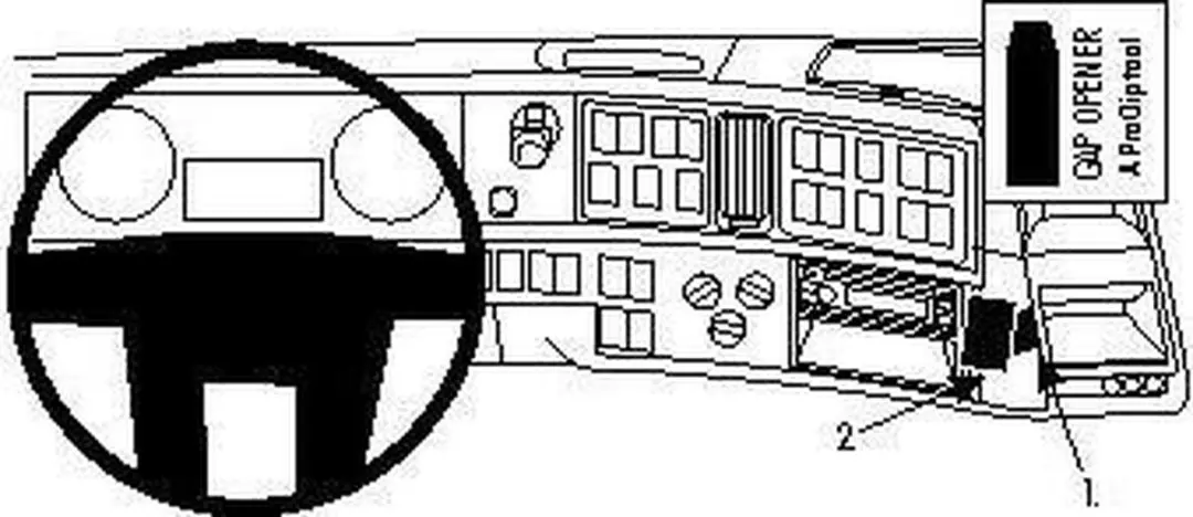 Brodit ProClip Volvo Houder 854217