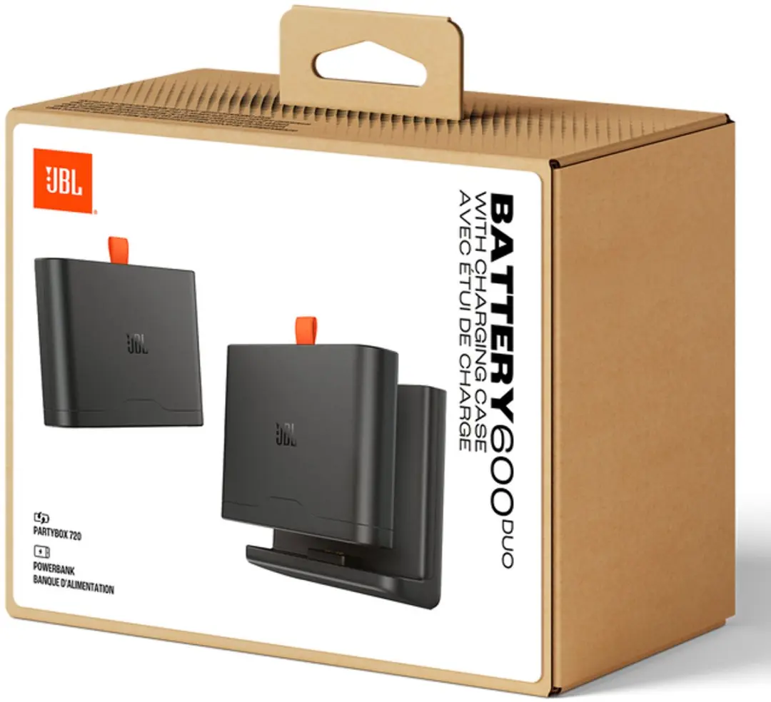 JBL Battery 600 Duo - Oplaadcase - Zwart