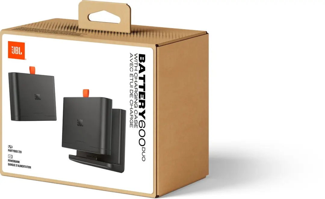 JBL Battery 600 Duo - Oplaadcase - Zwart