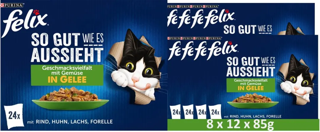 Felix Zo Lekker Met Groenten Kattenvoer