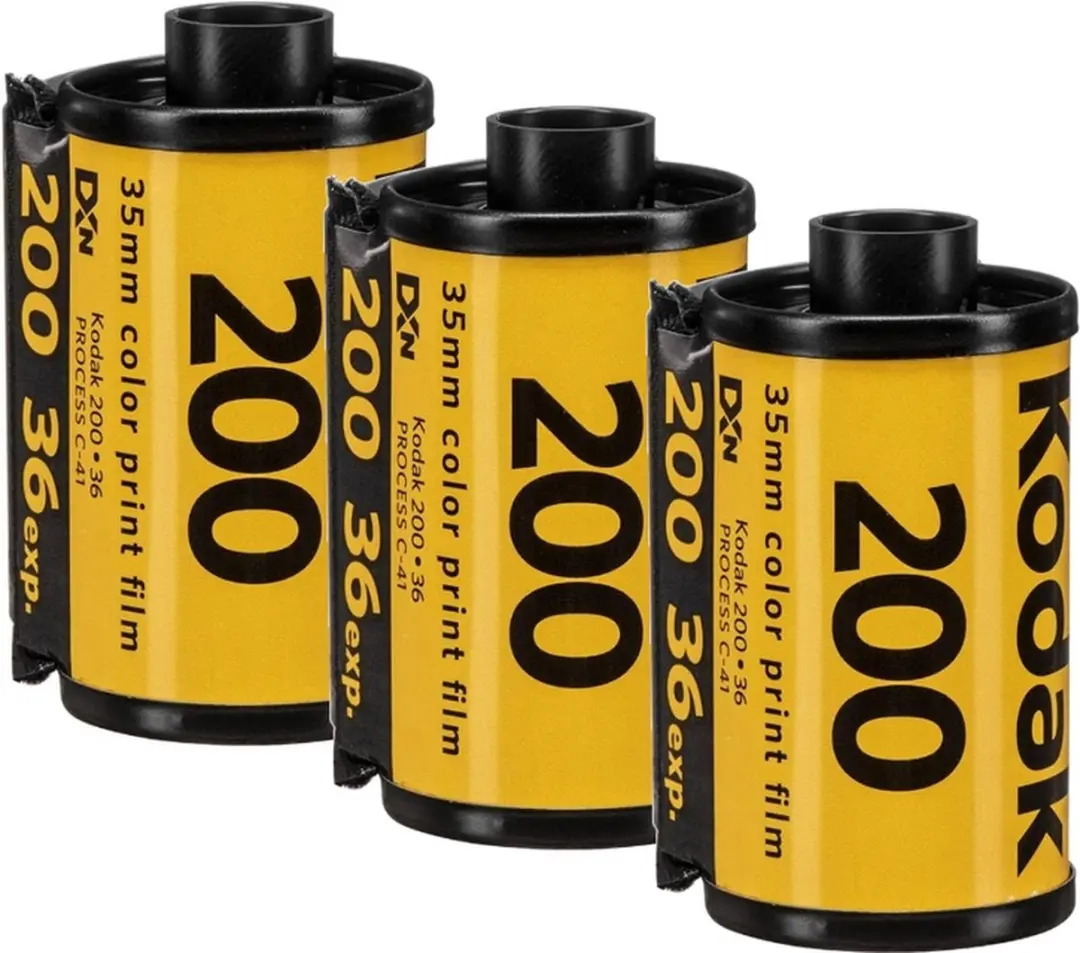 Kodak Gold 200 ISO 35mm Film - 3 Rollen - 36 Opnames