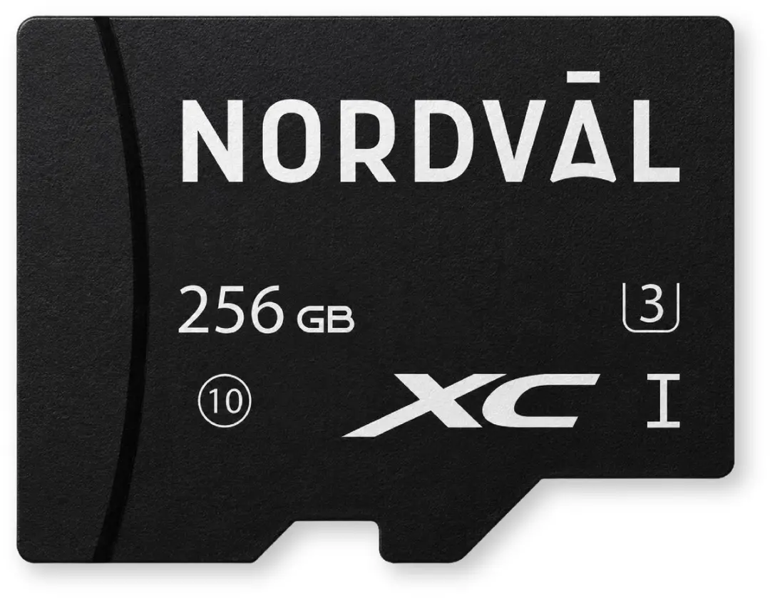 Nordväl Micro SD Kaart 256GB UHS-I V30