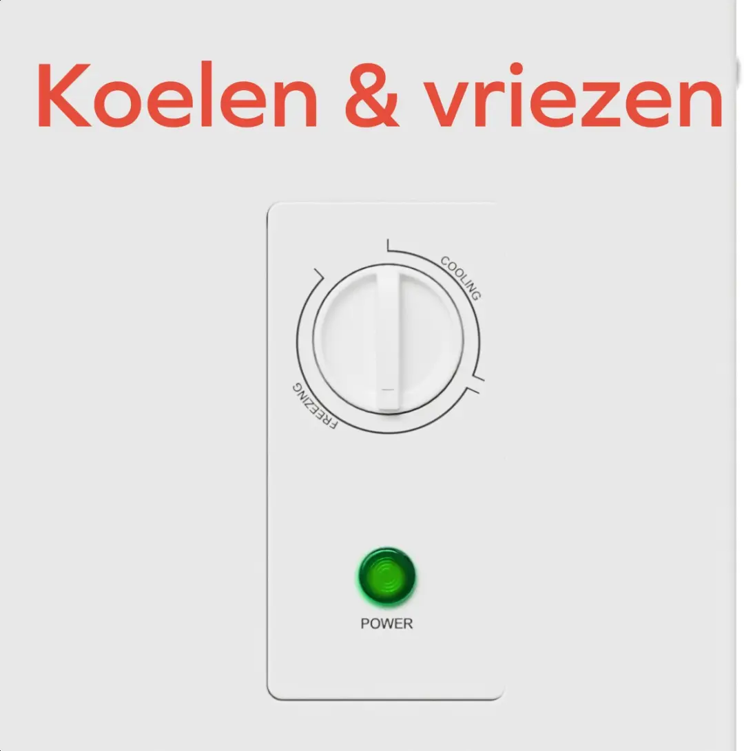 KitchenBrothers KB1004234 Vrieskist 293L - Wit