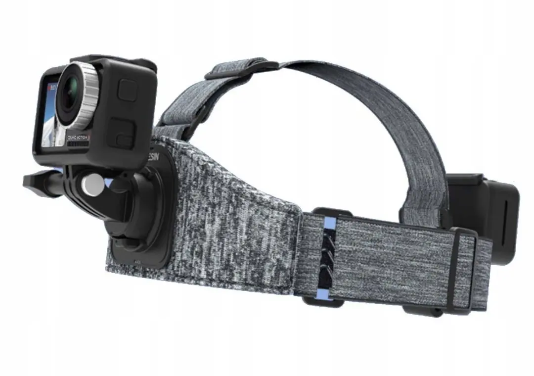 Telesin GP-HMS-T06 Dual Sportcamera Hoofdband - Grijs