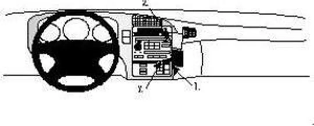 Brodit ProClip Houder Saab 9-5 1998-2005 - Zwart