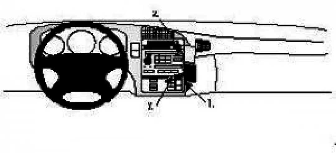 Brodit ProClip Houder Saab 9-5 1998-2005 - Zwart