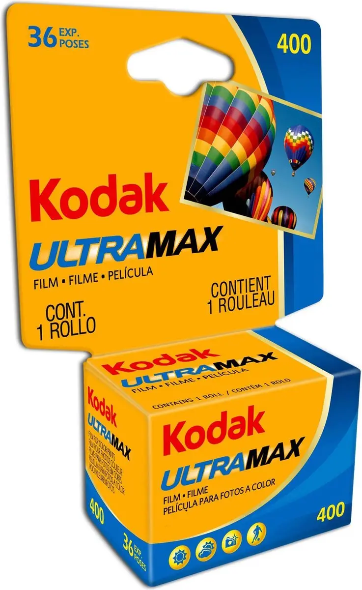Kodak ULTRA MAX 400 35mm Film - 36 Opnames