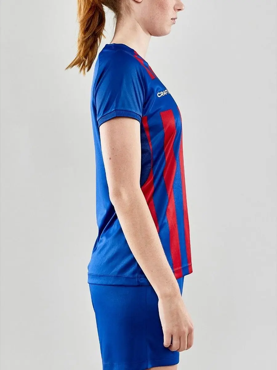 Craft Progress 2.0 Stripe Shirt Dames - Royal - XS