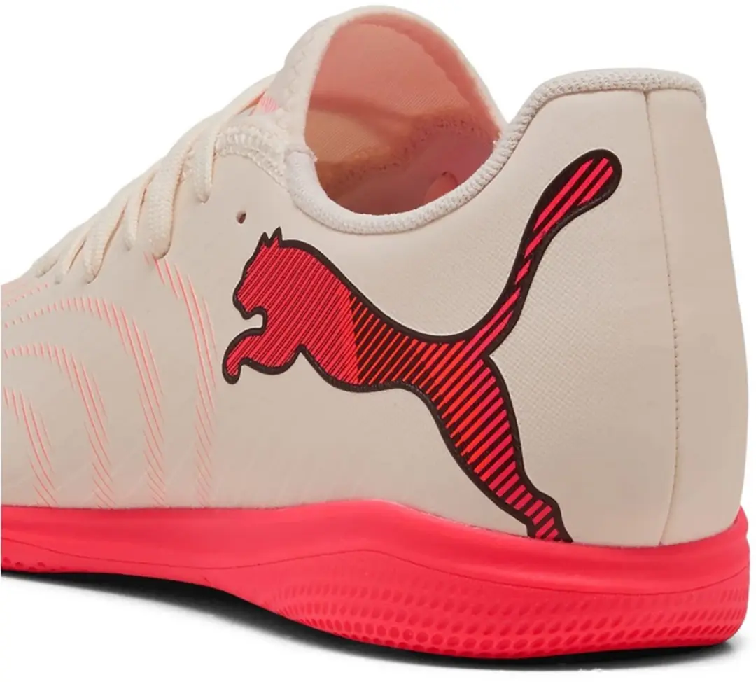 PUMA FUTURE 9 Play It Zaalvoetbalschoenen - Sugared Almond/Ultra Red