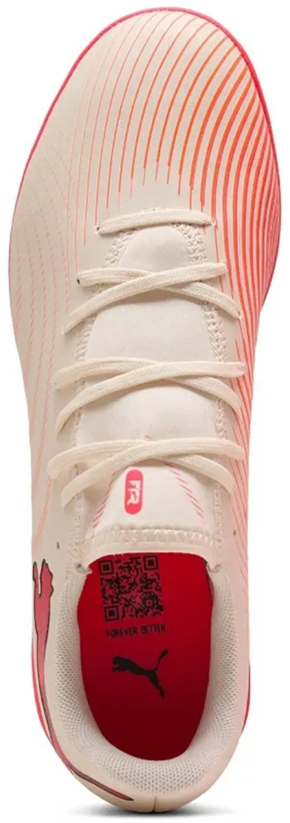 PUMA FUTURE 9 Play It Zaalvoetbalschoenen - Sugared Almond/Ultra Red - afbeelding 6 van 6