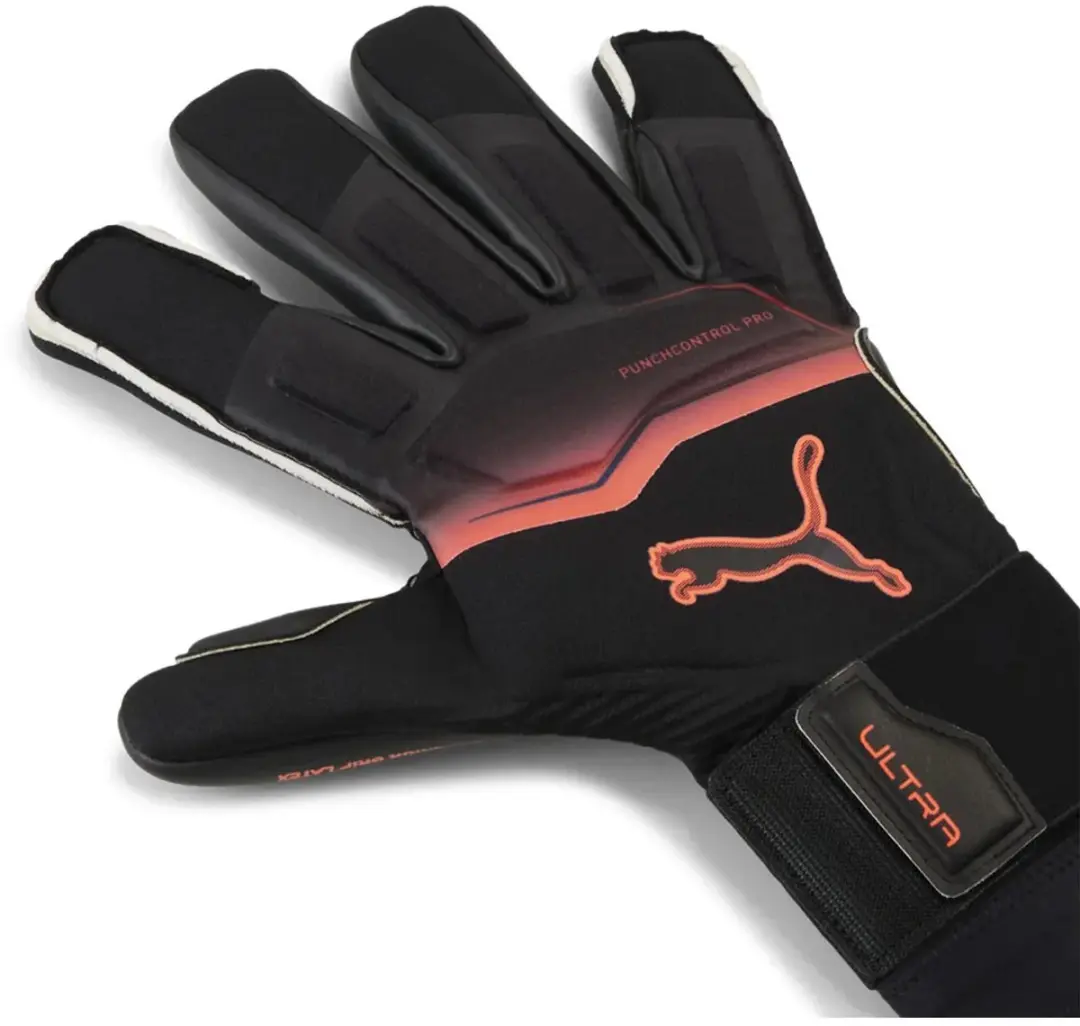 PUMA Ultra Ultimate Hybrid Keepershandschoenen 9 - Zwart/Rood
