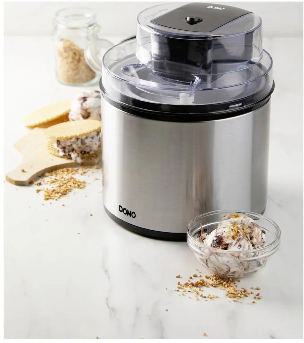 Domo DO9302I IJsmachine 2L - RVS