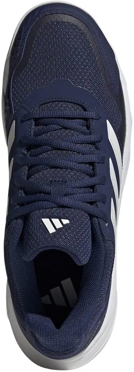 Adidas CourtJam Control 3 Tennisschoenen - 42 - Donkerblauw/Wit