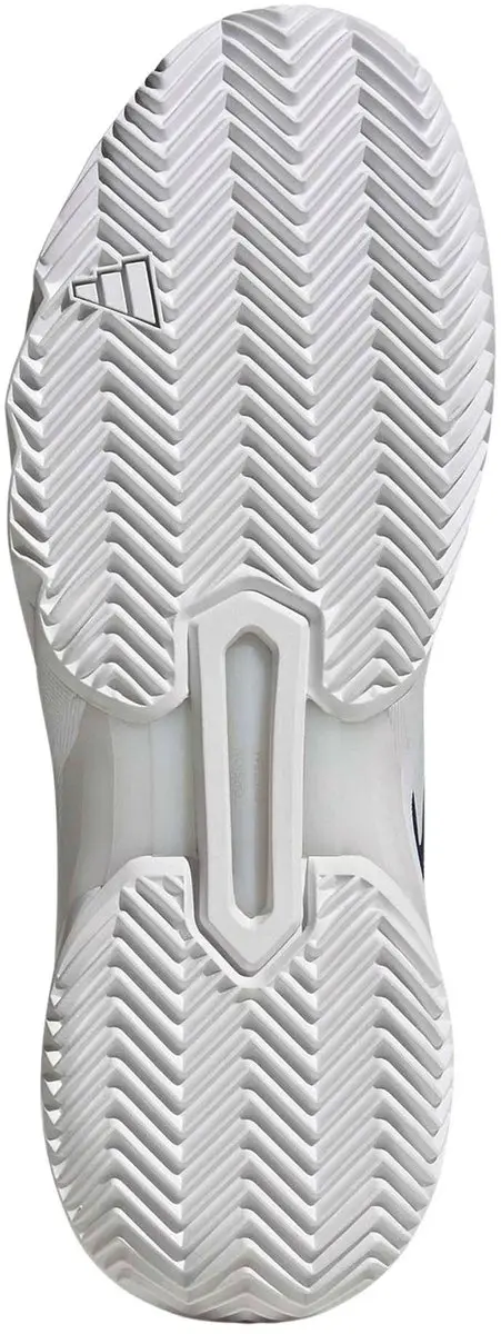 Adidas CourtJam Control 3 Tennisschoenen - 42 - Donkerblauw/Wit
