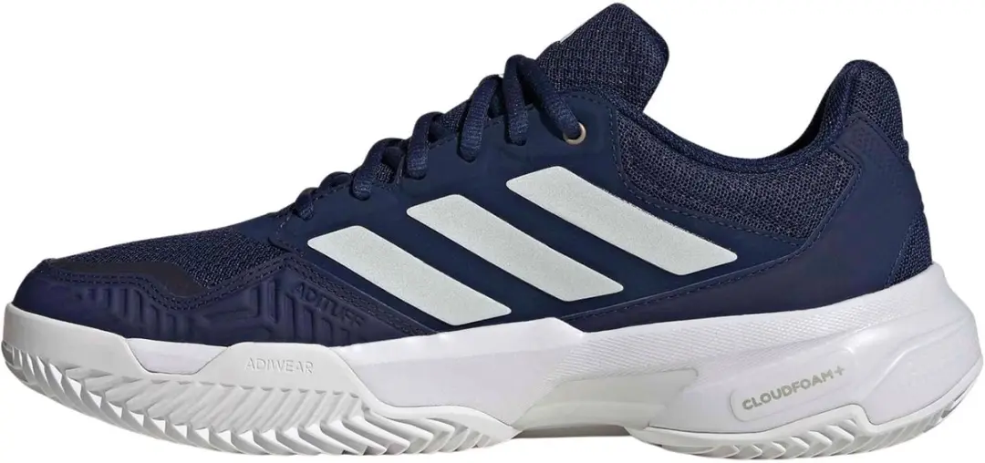 Adidas CourtJam Control 3 Tennisschoenen - 42 - Donkerblauw/Wit - afbeelding 6 van 6