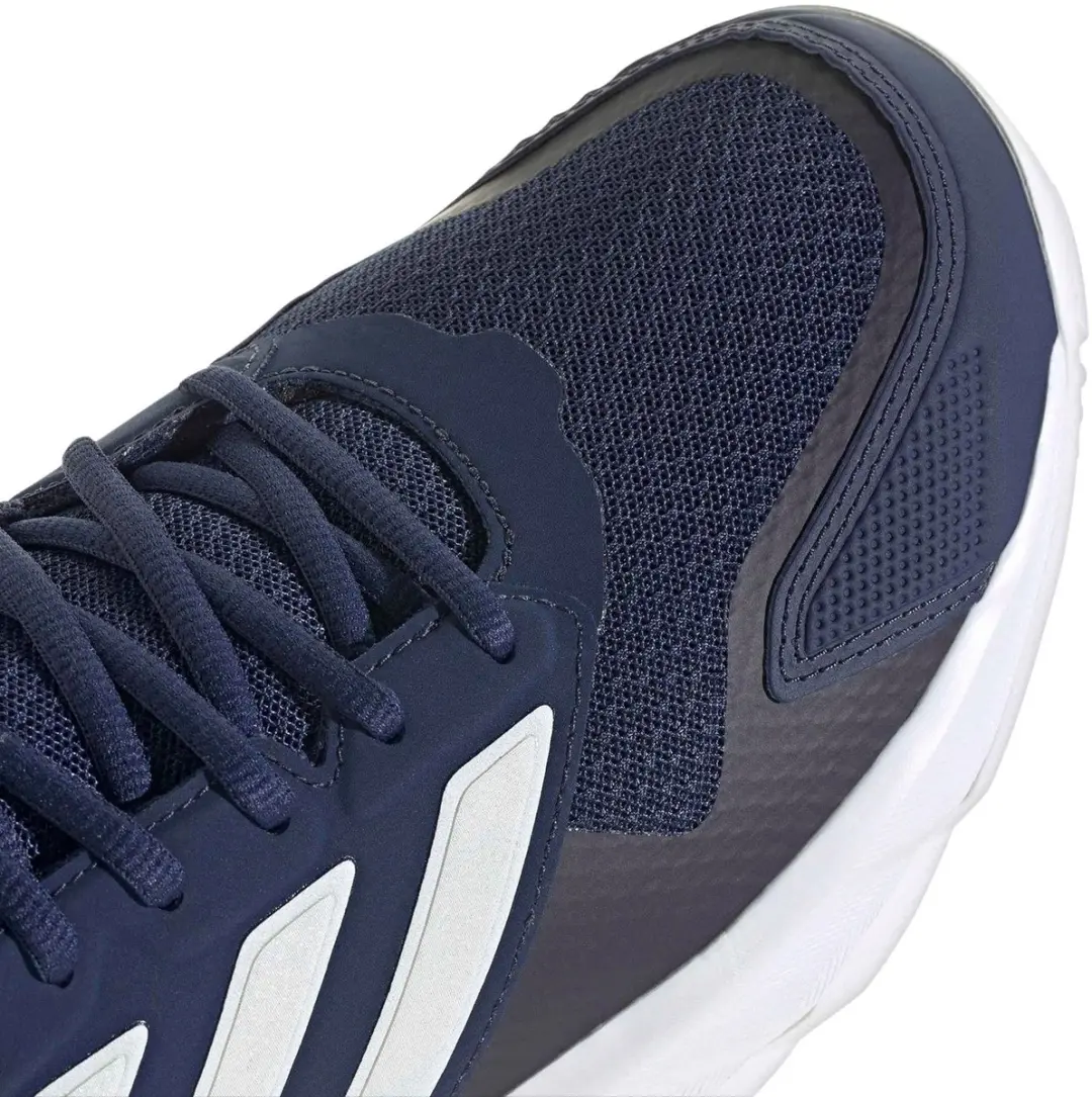 Adidas CourtJam Control 3 Tennisschoenen - 42 - Donkerblauw/Wit
