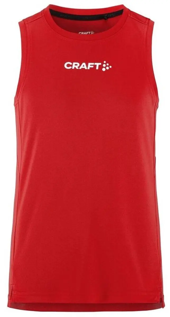 Craft Rush 2.0 Singlet Kinderen - Rood 158/164