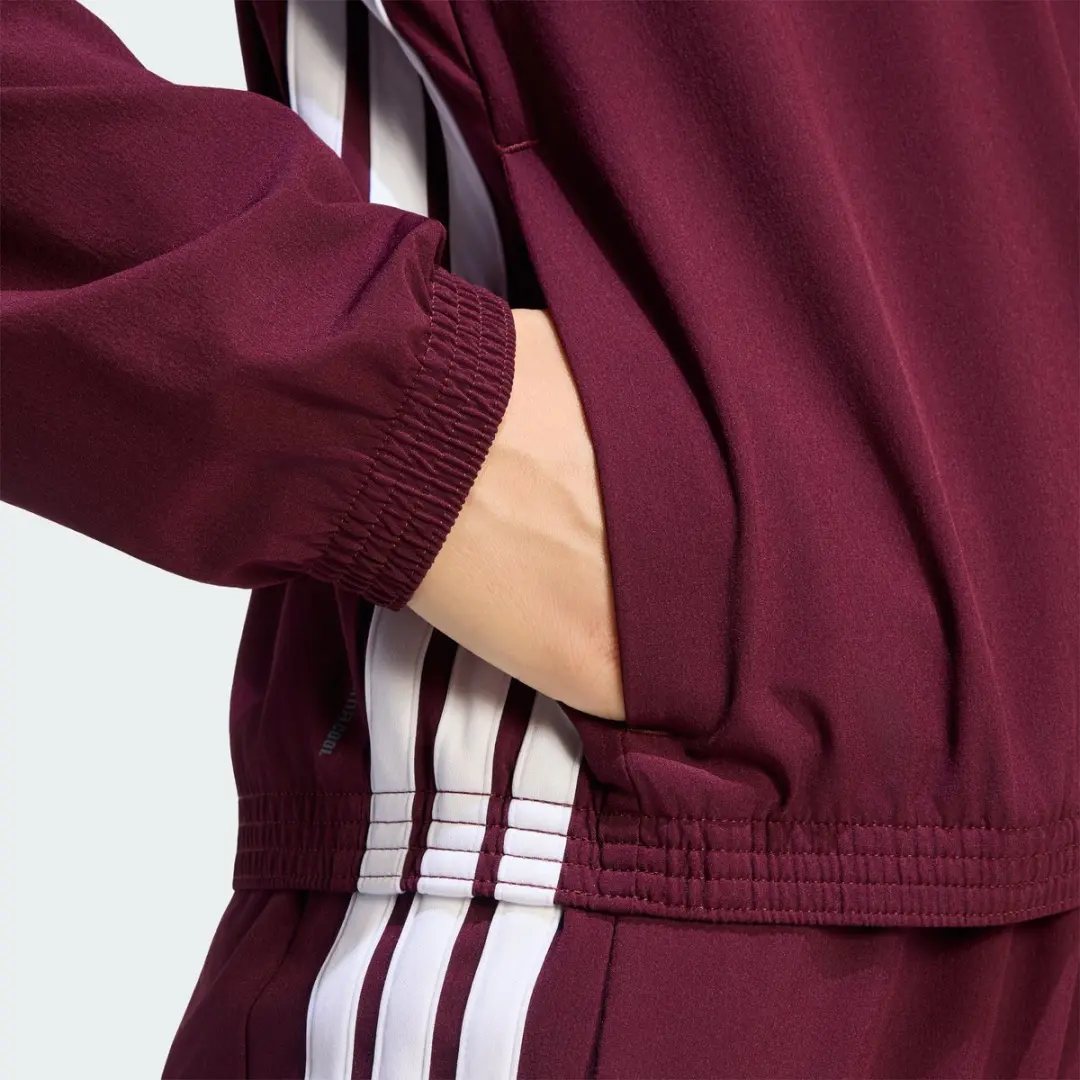 Adidas Performance Train Essentials 3-Stripes Woven Warm-Up Jack XXL - Bordeaux