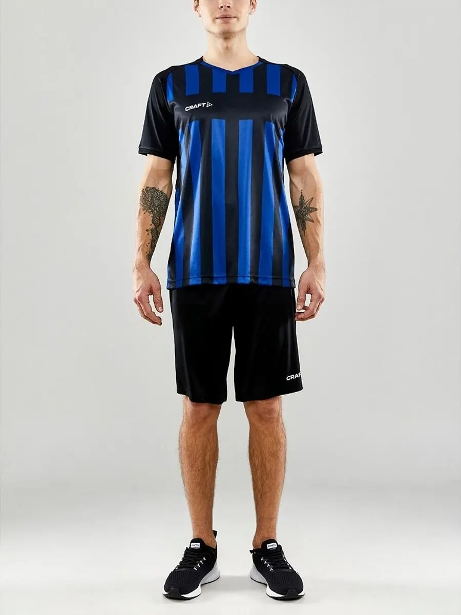 Craft Progress 2.0 Stripe Shirt Heren - XL - Zwart
