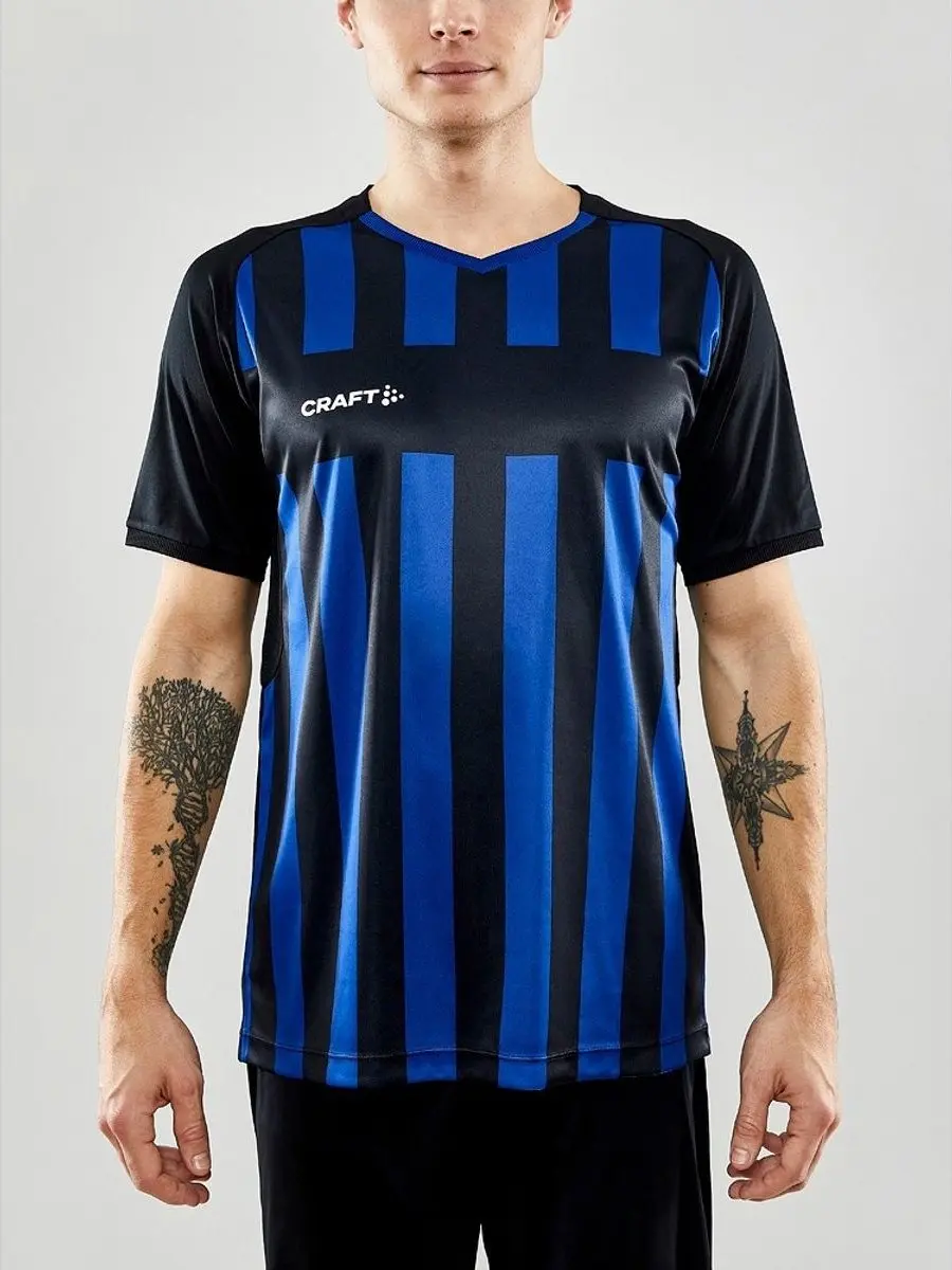 Craft Progress 2.0 Stripe Shirt Heren - XL - Zwart