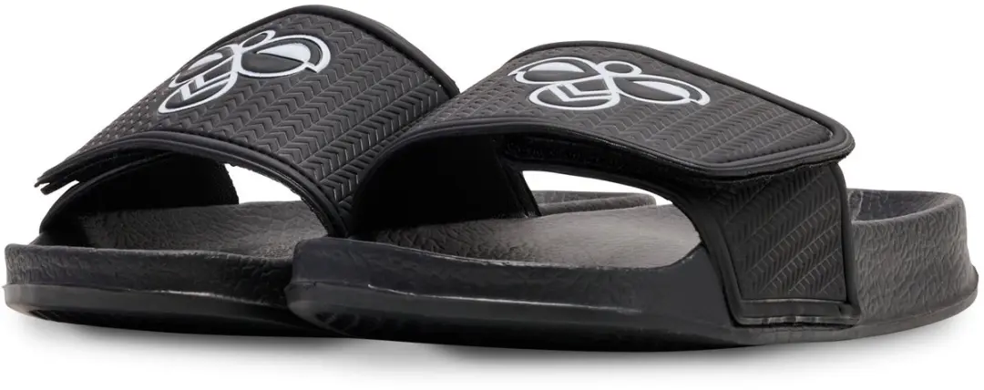 Hummel Kinder Badeschuhe Pool Slide VC Jr 228010 - Maat 24 - Zwart - afbeelding 6 van 6
