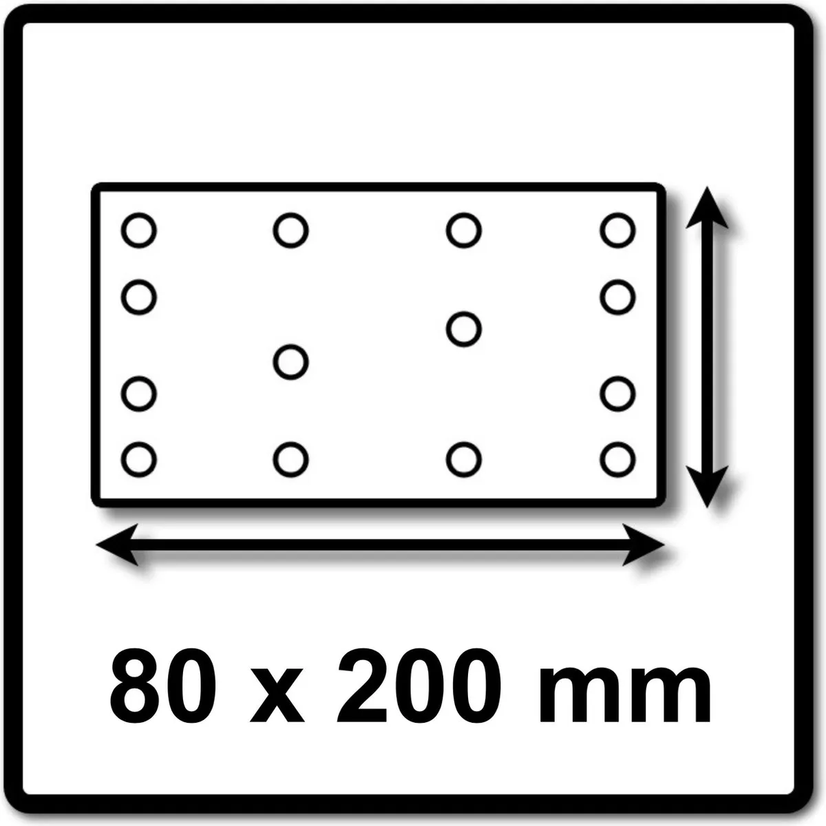 Festool HSK-A 89x200 Schuurblok 496965