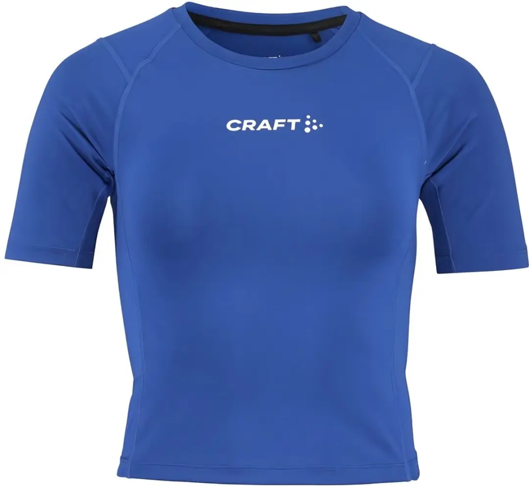 Craft Rush 2.0 Crop Top Dames - Royal - XXL