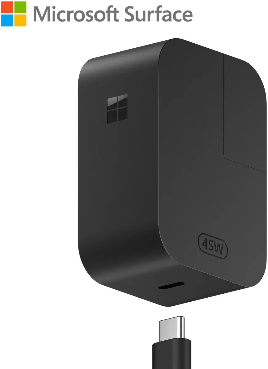 Microsoft Surface EP2-29823 USB-C Adapter 45W - Zwart