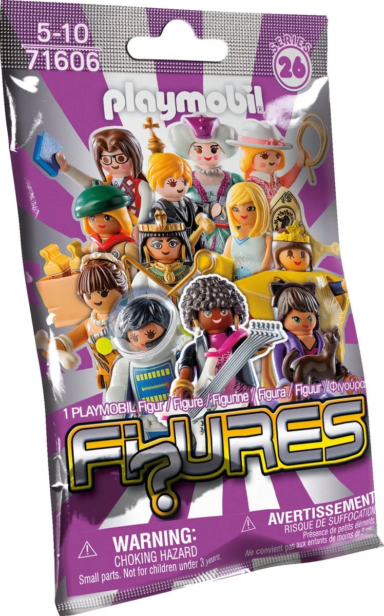 Playmobil Meisjes Figuren Serie 26 P-71606 - Meerkleurig