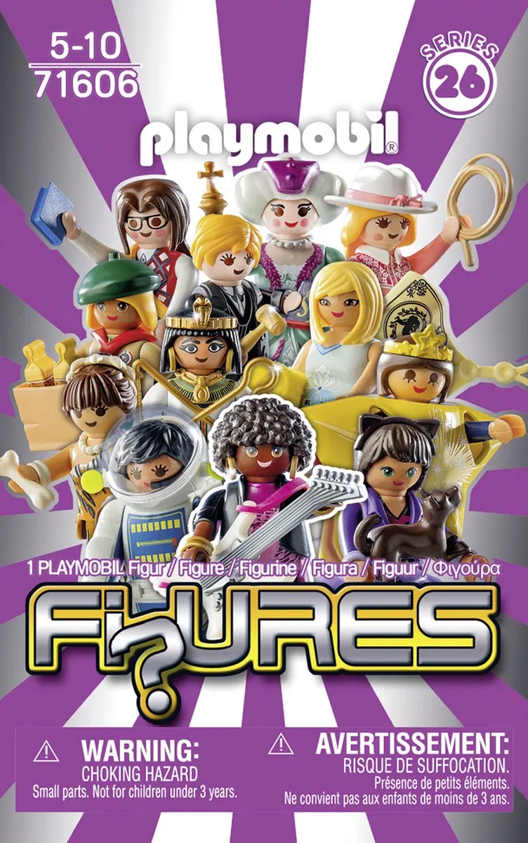 Playmobil Meisjes Figuren Serie 26 P-71606 - Meerkleurig