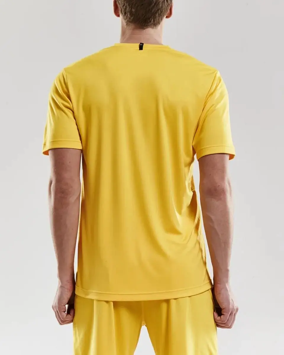 Craft Squad Shirt Heren - Geel - XS
