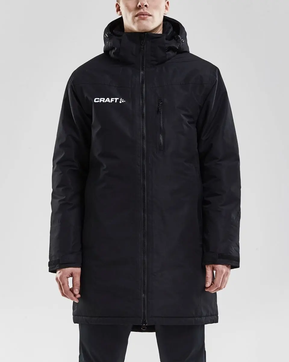 Craft Parkas Coachvest Heren - Zwart XS