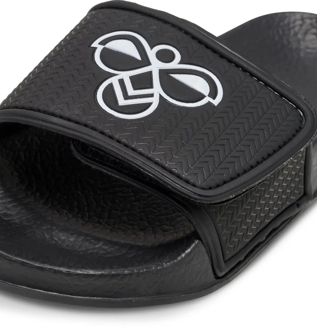 Hummel Kinder Badeschuhe Pool Slide VC Jr 25 - Zwart